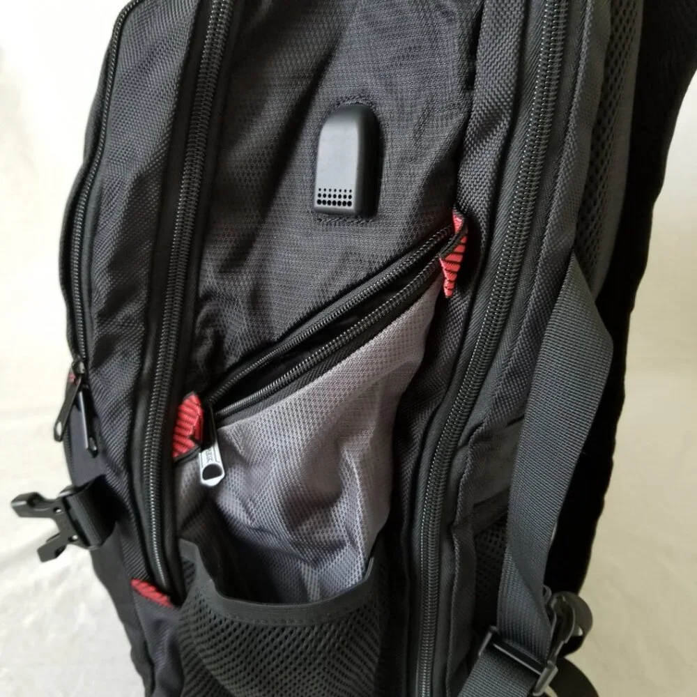NEW! Topnotch Water-resistant Backpack w/USB/Luggage Strap/Padded Laptop Pocket - Picture 12 of 16